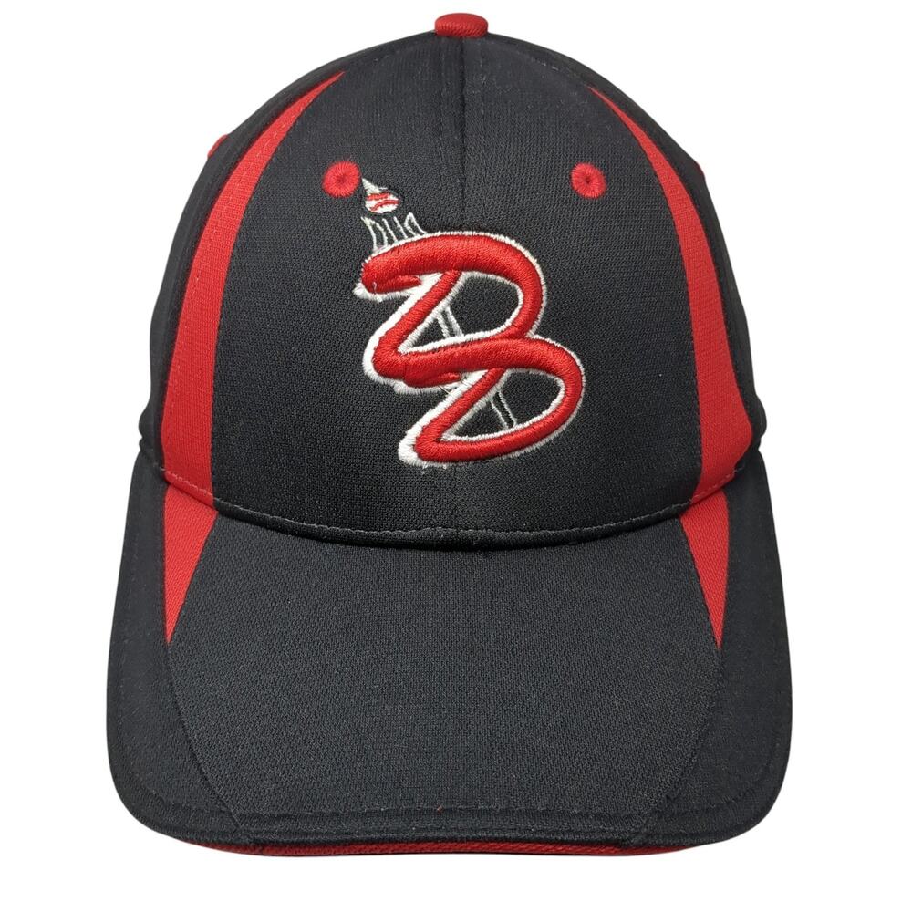Outdoor Sports Team Green Baseball Cap Black Large Embroidered Proflex Eco3